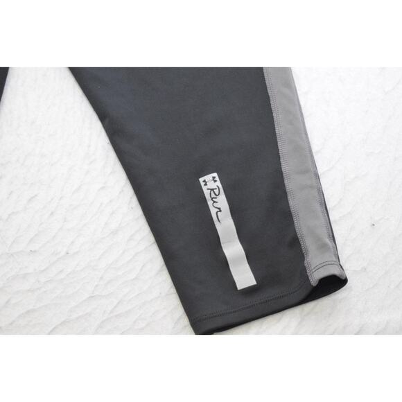Under Armour Run Leggings ASG Fitted Black Athletic Yoga Pants Womens Size Small - Picture 7 of 8